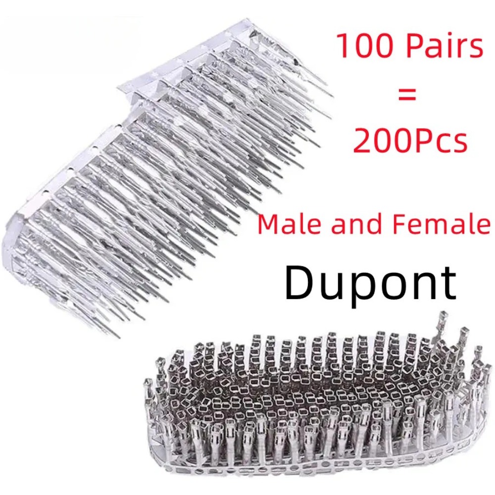 100Pairs Dupont Connector 2.54 - Jumper Wire Kit recension och pris