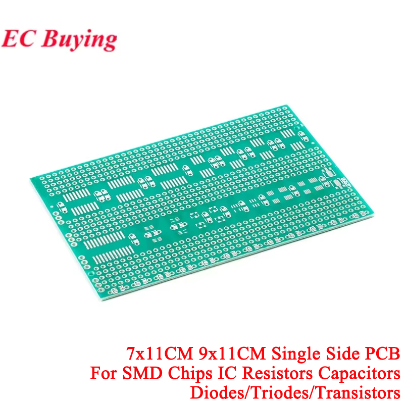 7x11cm 9x11CM Single Side SMD  - Pcb Prototyping Board recension och pris