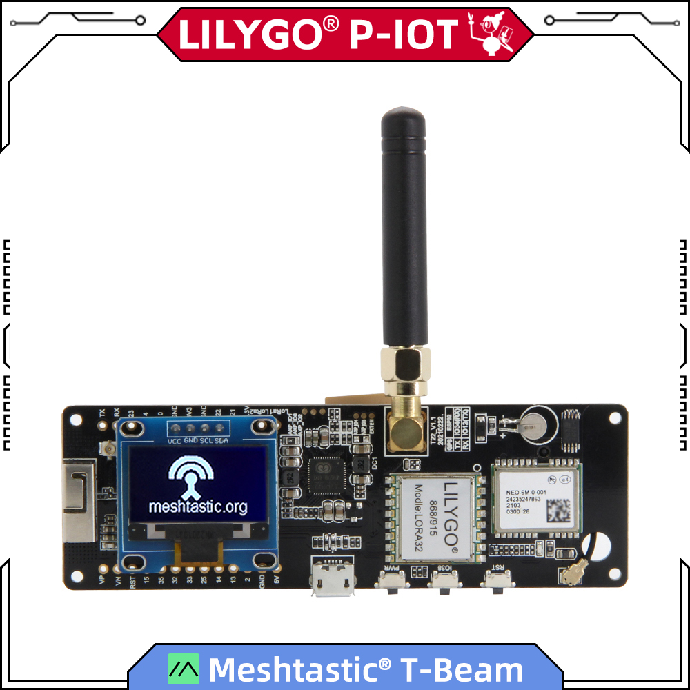 LILYGO® TTGO Meshtastic T-Beam - Esp32 Battery Holder Lipo recension och pris