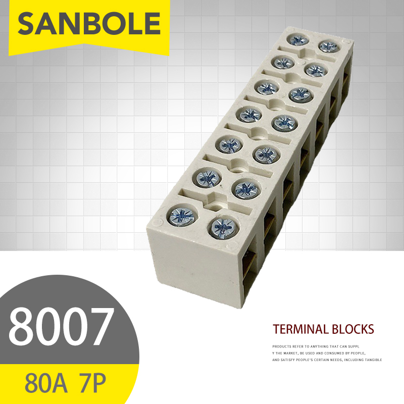 10pcs 80A/7P Terminal blocks F - Perfboard recension och pris