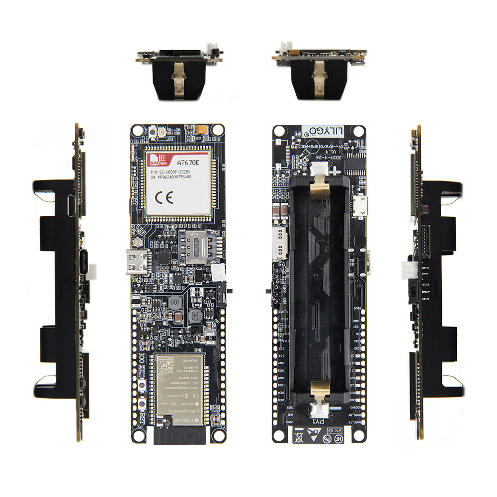 LILYGO T-A7670E ESP32 Developm - Esp32 Battery Holder Lipo recension och pris