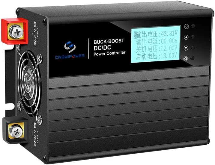 Boost Converter - Auxiliary Battery DC-DC Automatic Buck-Boost Charger,