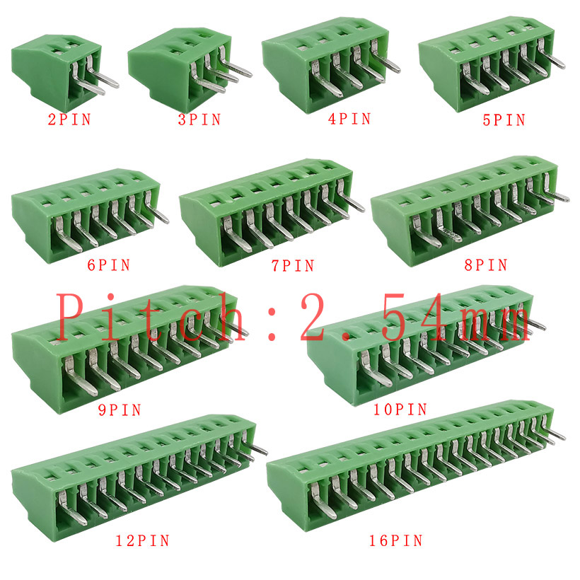 Screw Terminal Block - 2.54mm/0.1