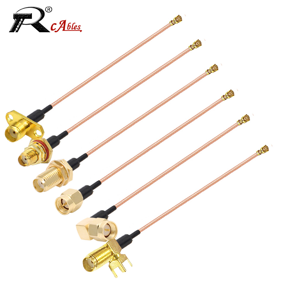 1PC UFL u.FL MHF Female to SMA - Ipex Connector recension och pris