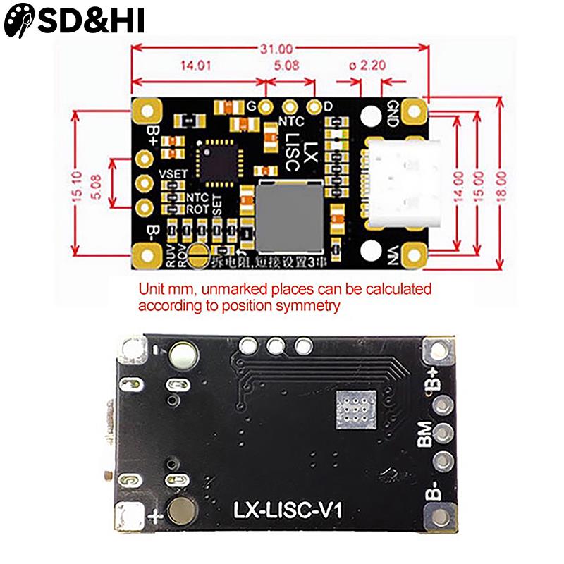 1pc Type-C 2S 3S 8.4V 12.6V St - Li Ion Charger Module recension och pris