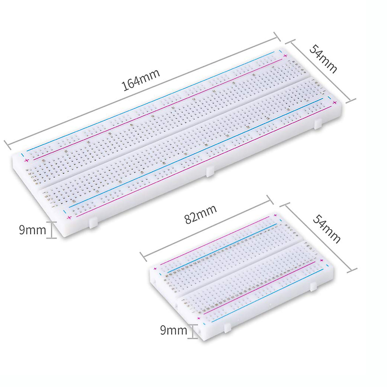 4pcs 400/830 Points Breadboard - Breadboard 400 Point recension och pris