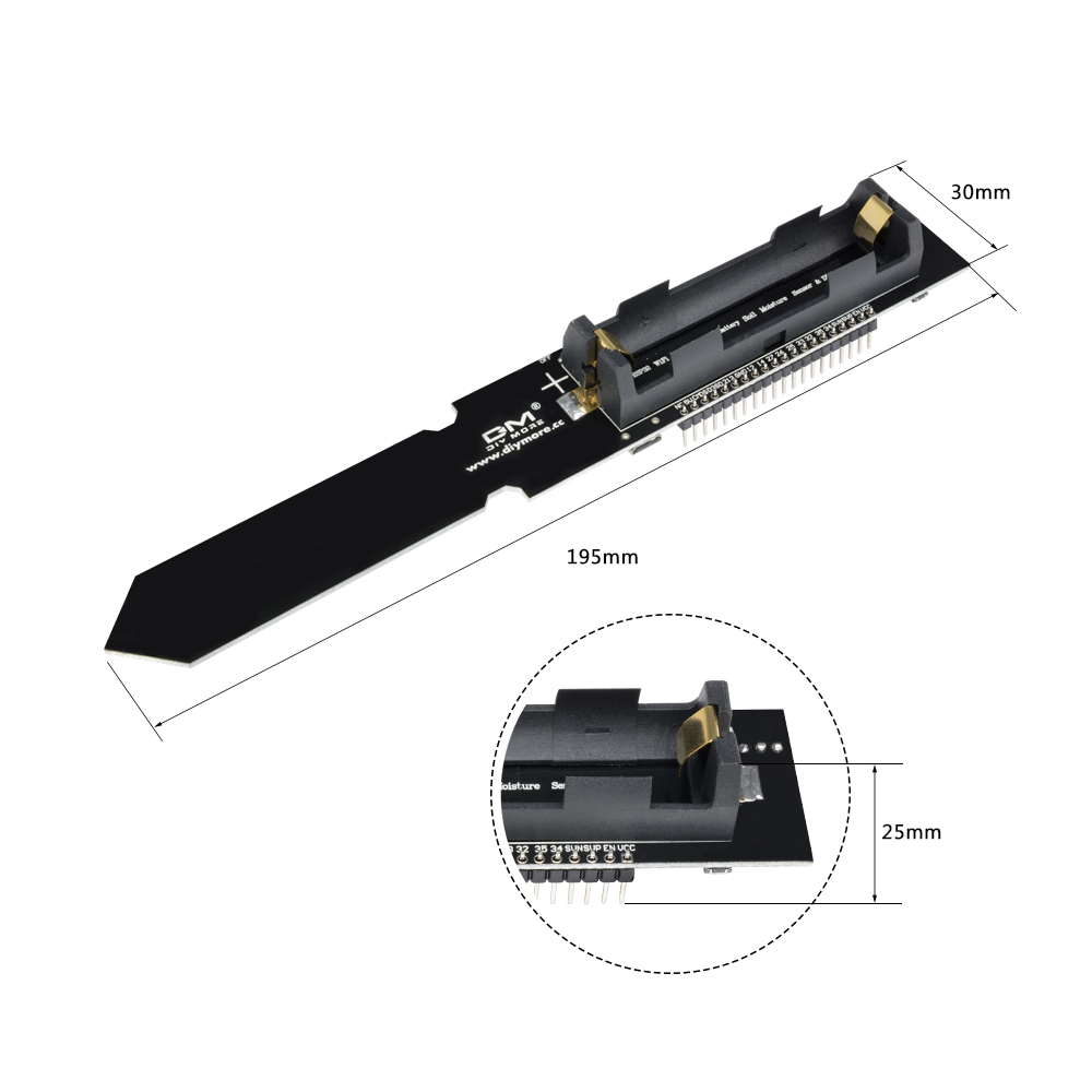 DHT11 Temperature, Humidity an - Esp32 Battery Holder Lipo recension och pris