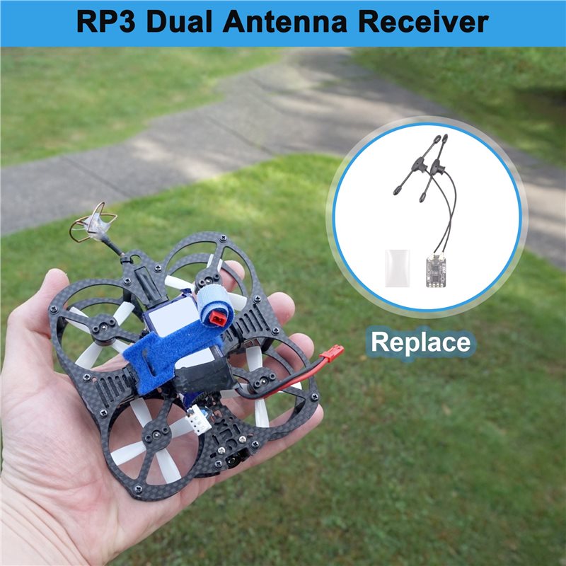 BEDW-RP3 Dual Antenna Receiver - Antenna 2.4Ghz recension och pris