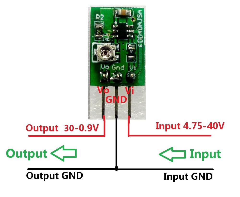DD40AJSB 5W Mini DC Step Down  - Ams1117 Module recension och pris