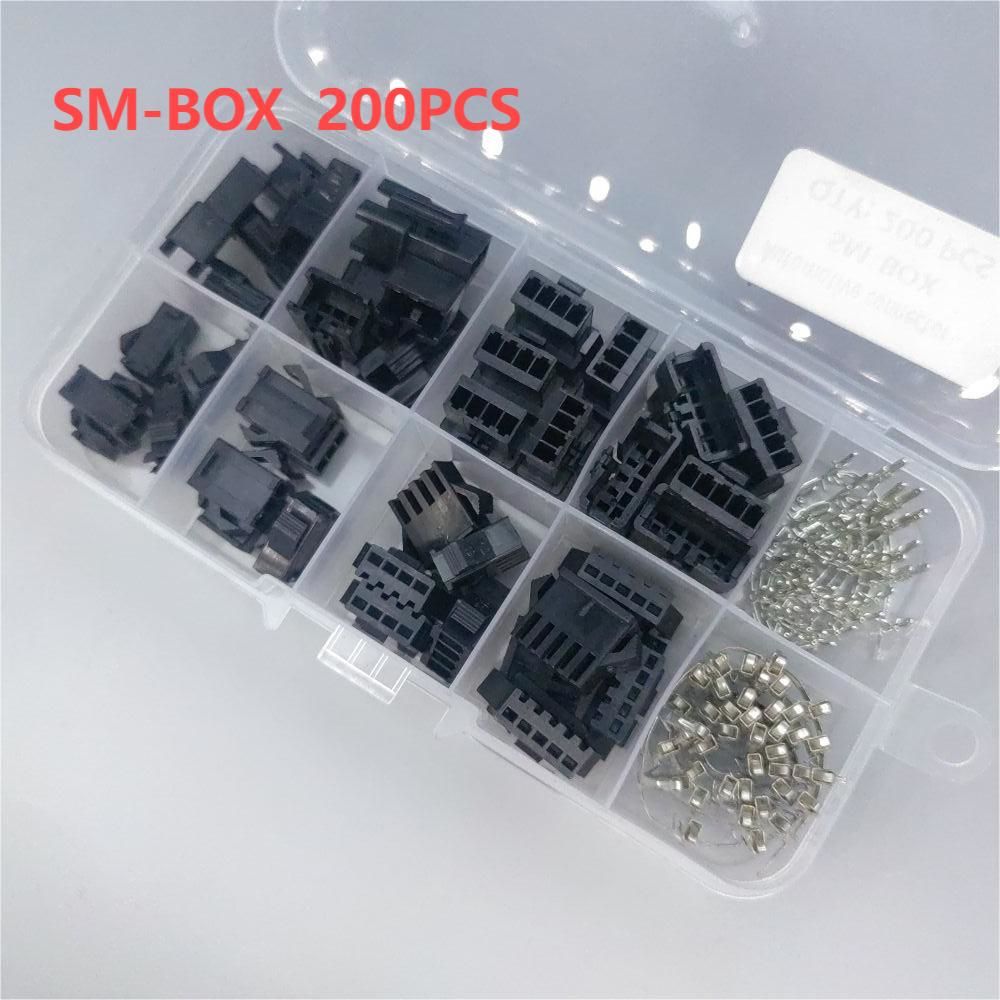 200Pcs/Box 2.54mm Pitch JST SM - Jumper Wire Kit recension och pris