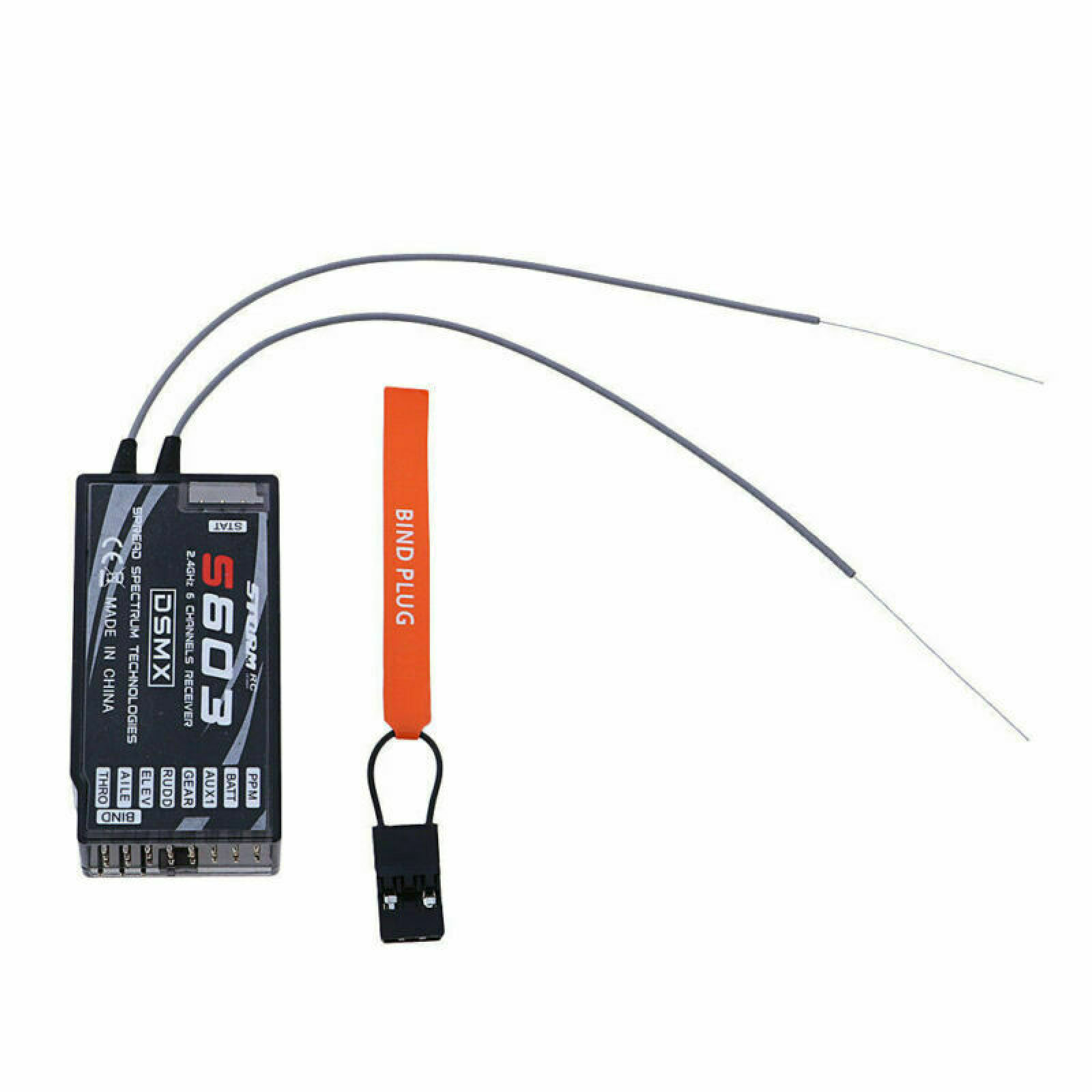 6CH 2.4GHz PPM S603 Receiver w - Antenna 2.4Ghz recension och pris