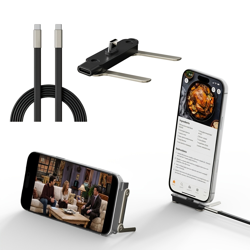 2‑in‑1 Type‑C Male to Female A - Usb C Cable recension och pris