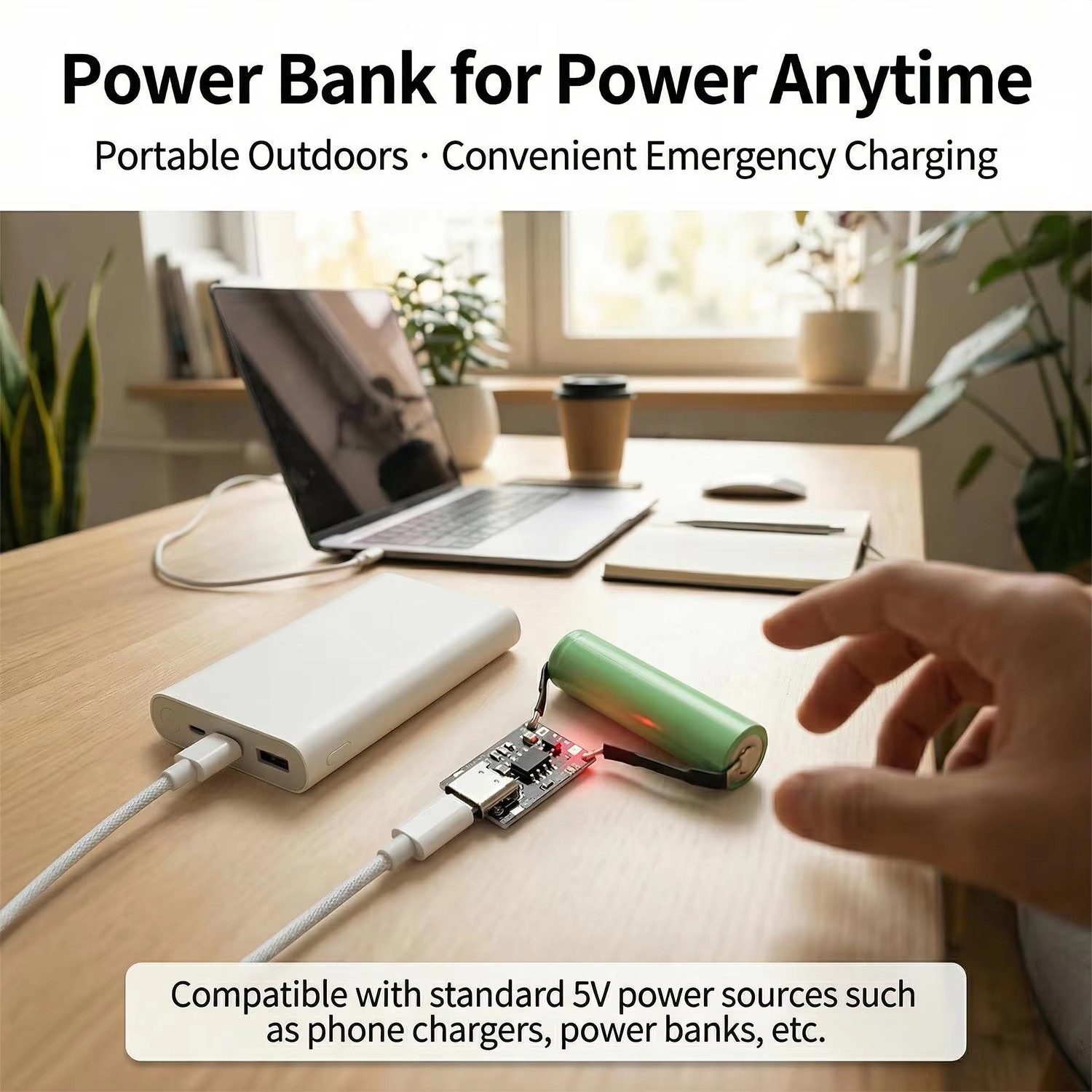 Type-C Charging Board with Pro - Li Ion Charger Module recension och pris