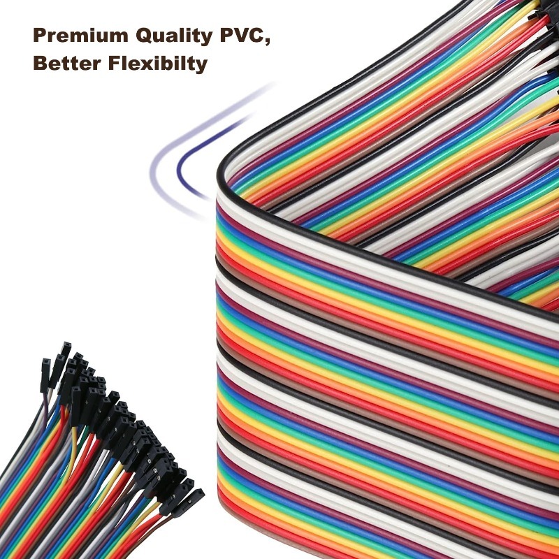 40Pin Dupont Cable Ribbon Jump - Jumper Wire Kit recension och pris