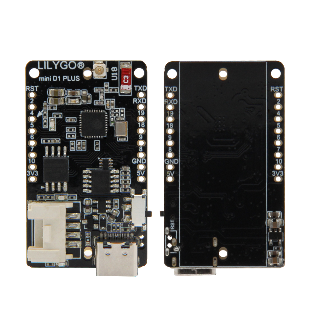 LILYGO® TTGO T-OI PLUS RISC-V  - Esp32 Battery Holder Lipo recension och pris