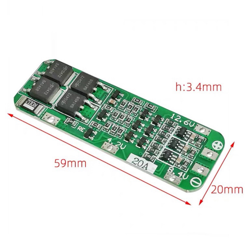 3S 20A 25W Li-ion Lithium Batt - Li Ion Charger Module recension och pris