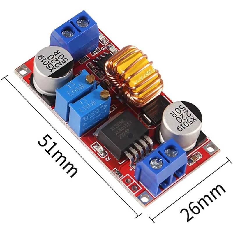 Tame High Power XL4015 5A 75W  - Esp32 Step Down Buck recension och pris