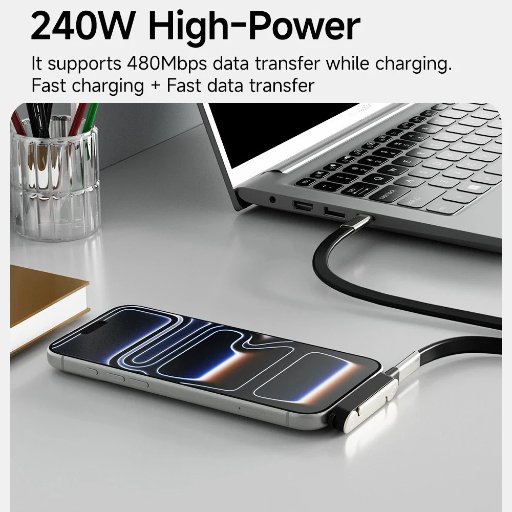 USB Type C Flat Charger Chargi - Usb C Cable recension och pris