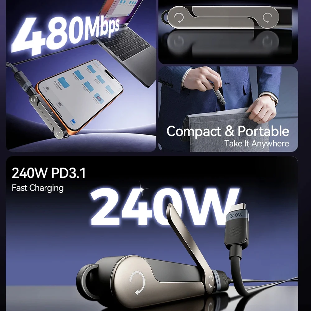 USB Type C Flat Charger Chargi - Usb C Cable recension och pris