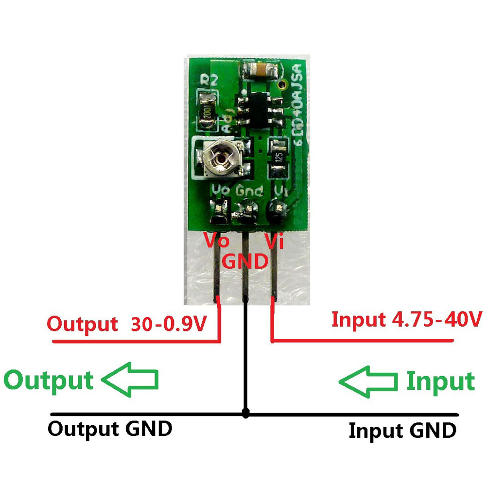 1A 5W Mini DC-DC Step Down Con - Ams1117 Module recension och pris