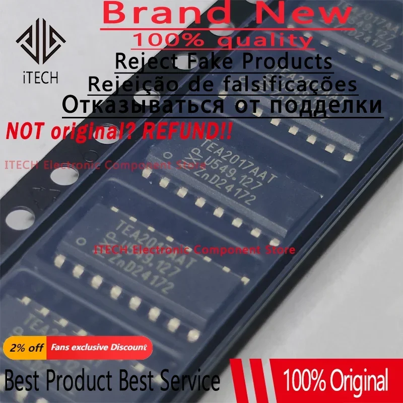 5PCS Original TEA2017AAT TEA20 - Perfboard recension och pris