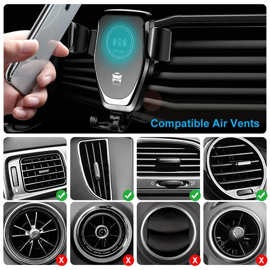 VIKEFON Wireless Car Charger A - Micro Usb Cable recension och pris