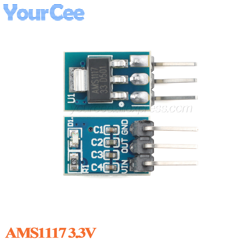 20pcs/1pc AMS1117 3.3V 5V Powe - Ams1117 Module recension och pris