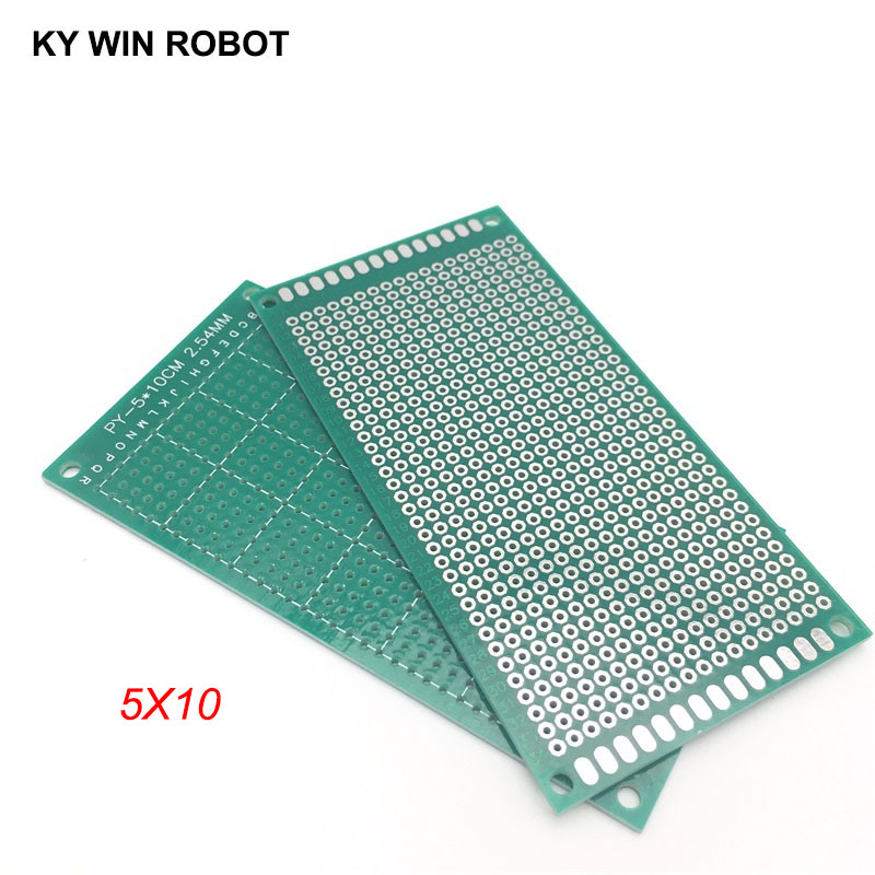 1pcs 5x10cm 50x100 mm Single S - Pcb Prototyping Board recension och pris