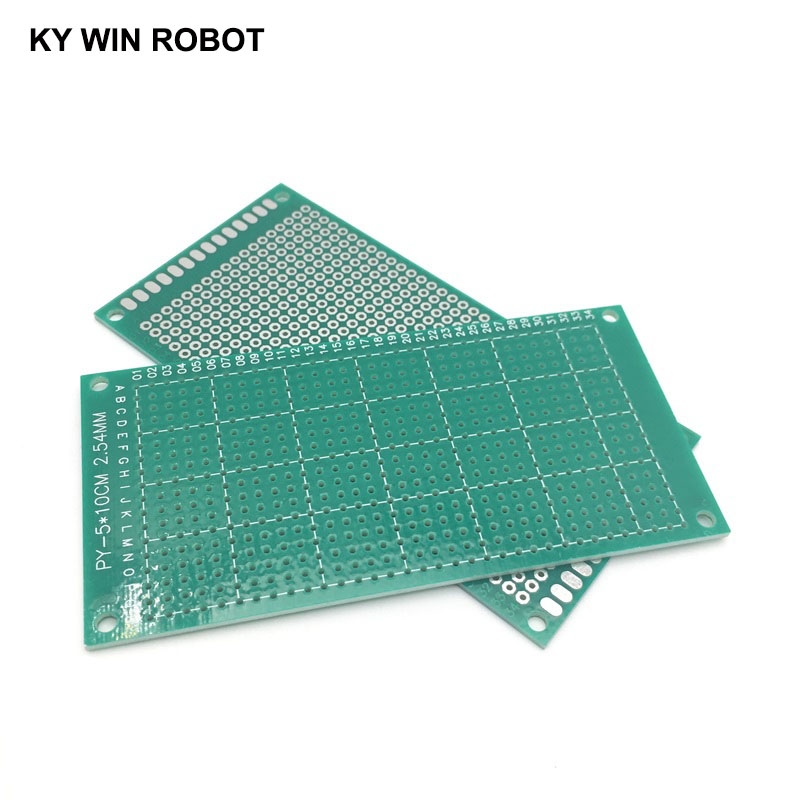 1pcs 5x10cm 50x100 mm Single S - Pcb Prototyping Board recension och pris