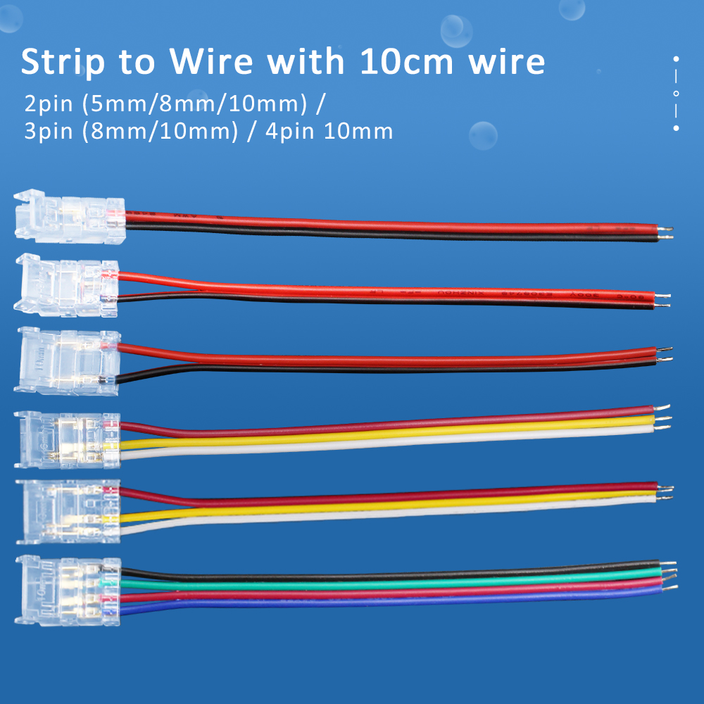 Solderless LED Connector 2 Pin - Jumper Wire Kit recension och pris