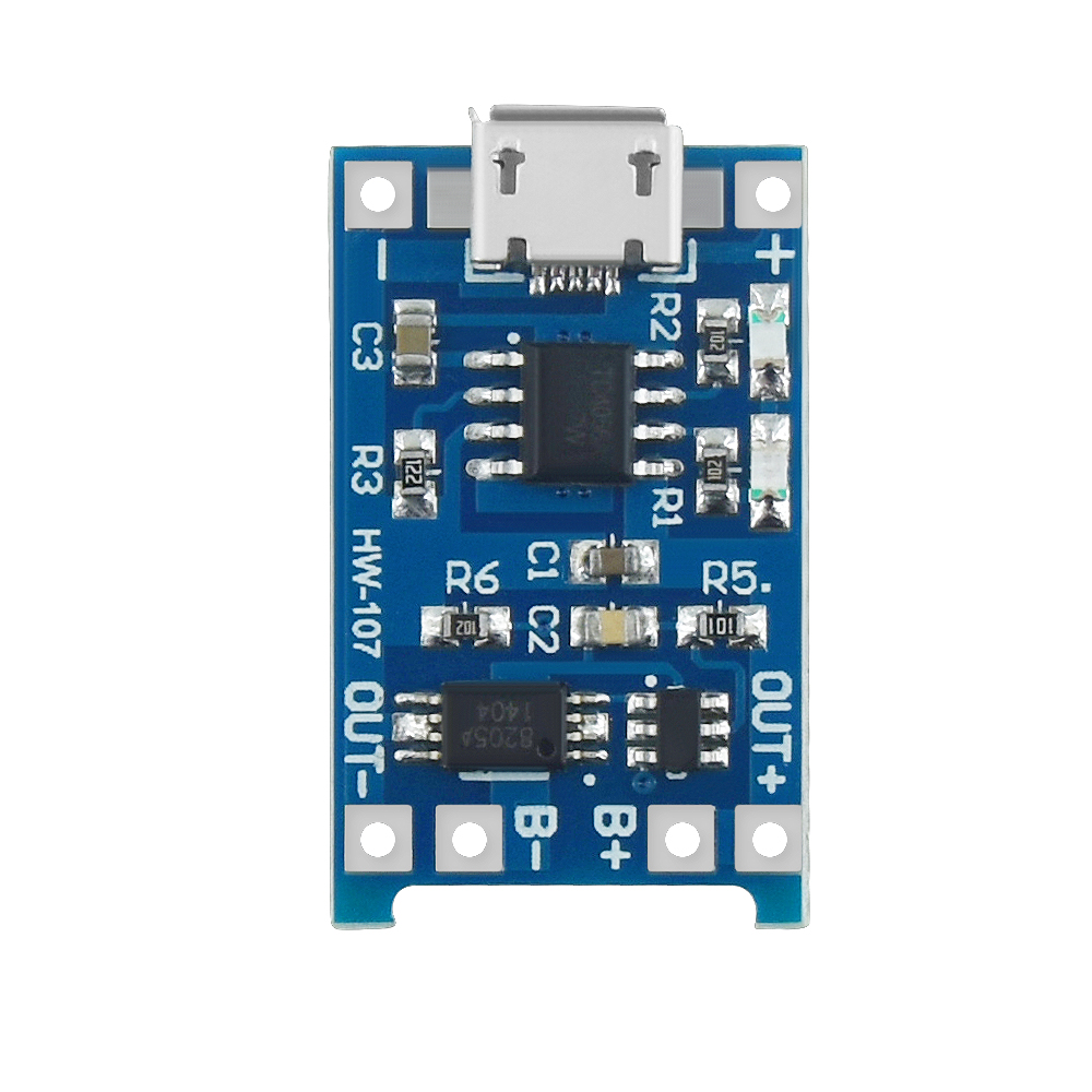5PCS 5V 1A Micro USB 18650 Lit - Tp4056 Module recension och pris