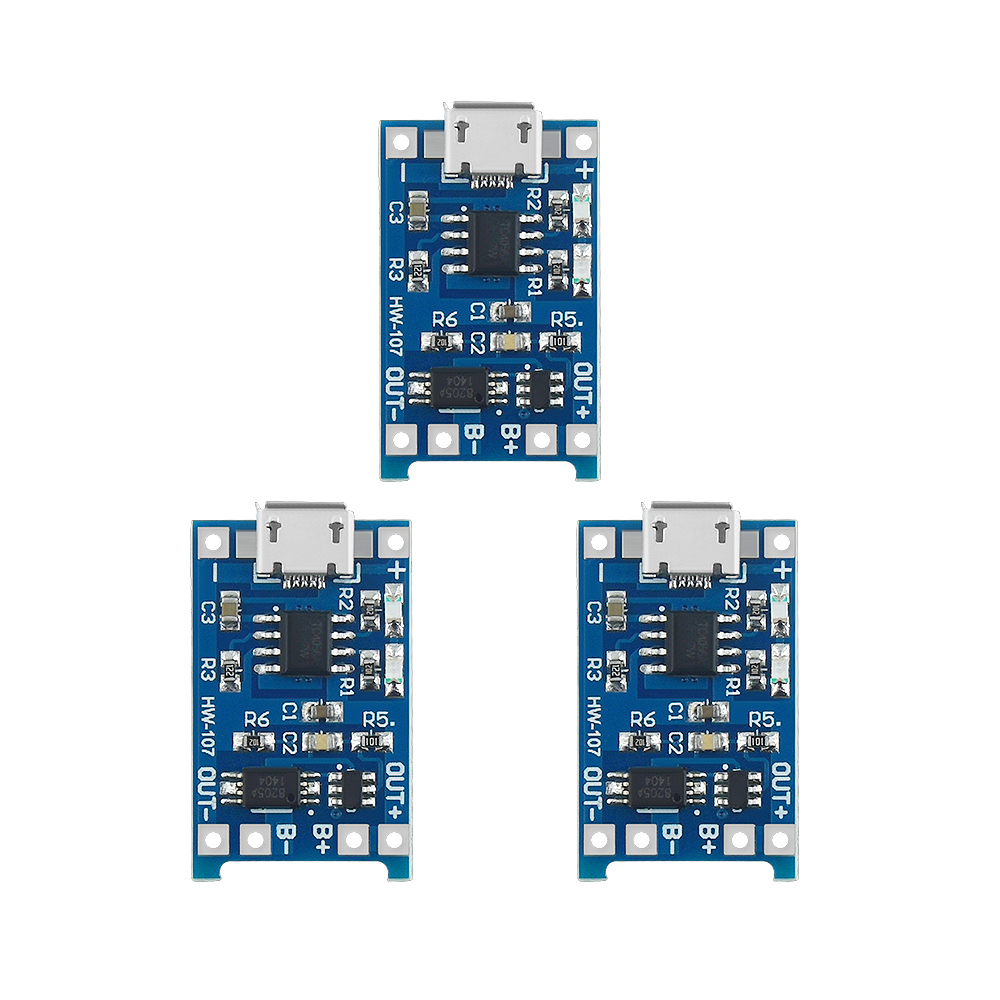 5PCS 5V 1A Micro USB 18650 Lit - Tp4056 Module recension och pris