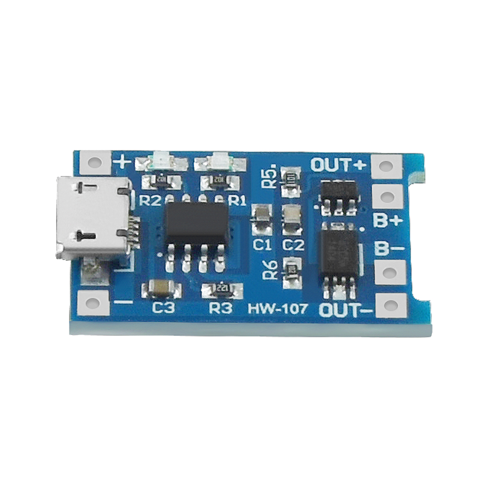 5PCS 5V 1A Micro USB 18650 Lit - Tp4056 Module recension och pris