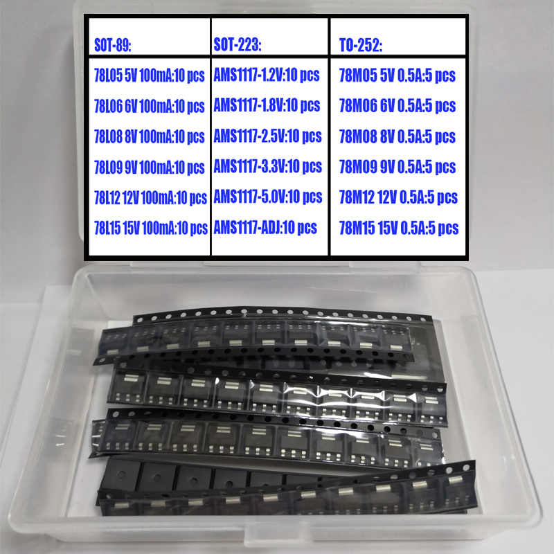 SMD Voltage Regulator Assortme - Ams1117 Module recension och pris