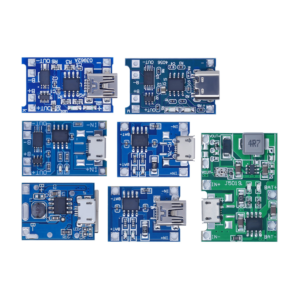 5 pcs Micro USB 5V 1A 18650 TP - Tp4056 Module recension och pris