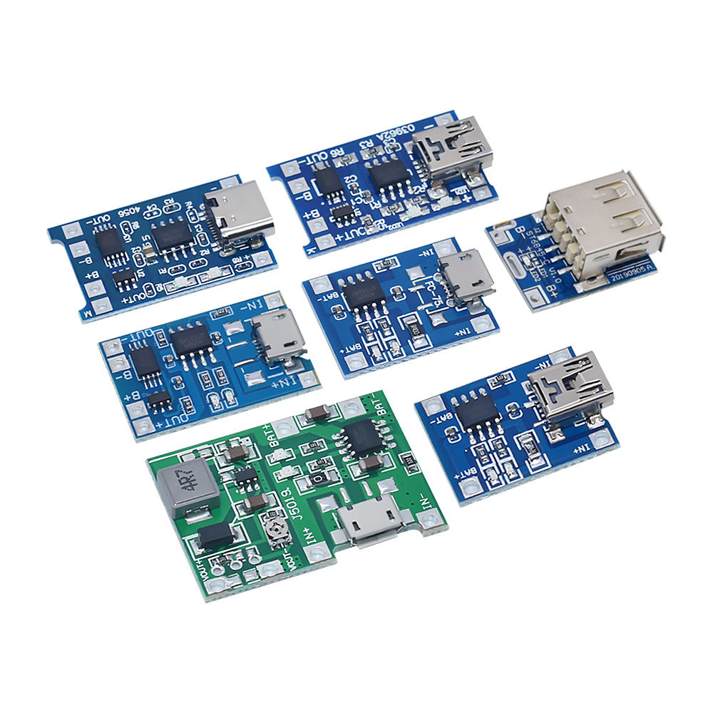 5 pcs Micro USB 5V 1A 18650 TP - Tp4056 Module recension och pris