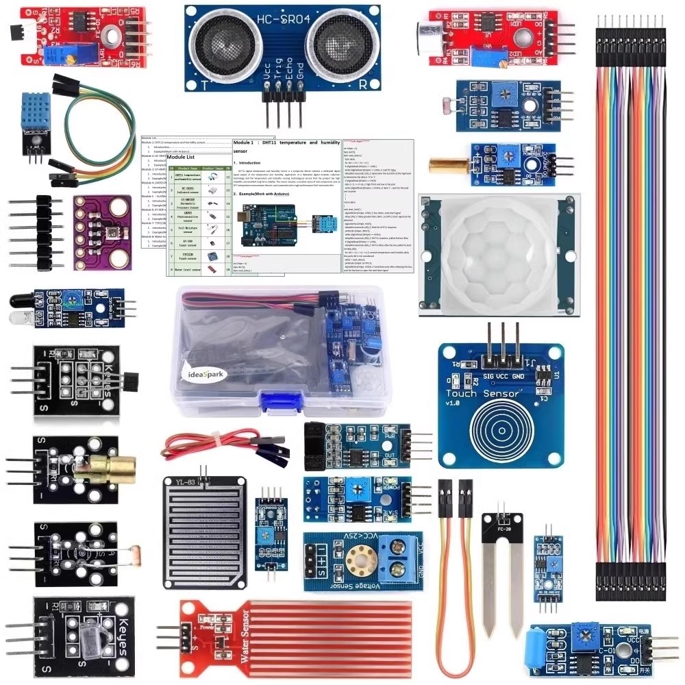 22 in 1 Sensor Kit Module Kit  - Breadboard 400 Point recension och pris