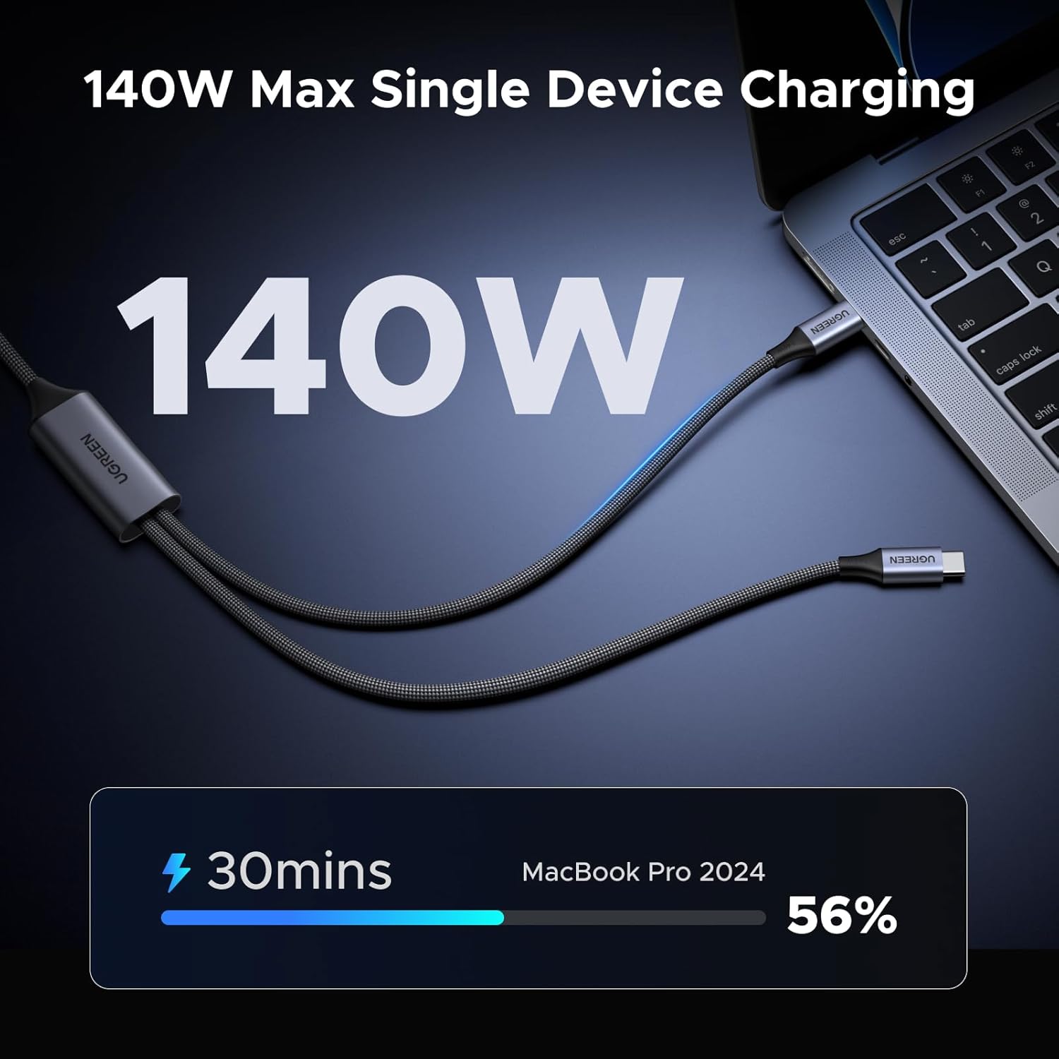 UGREEN 140W USB C Cable, 5FT 2 - Usb C Cable recension och pris