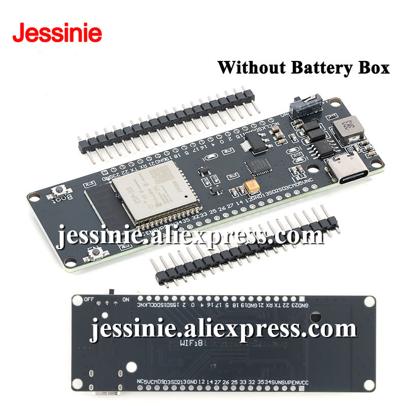 ESP32 Development Board with W - Esp32 Battery Holder Lipo recension och pris