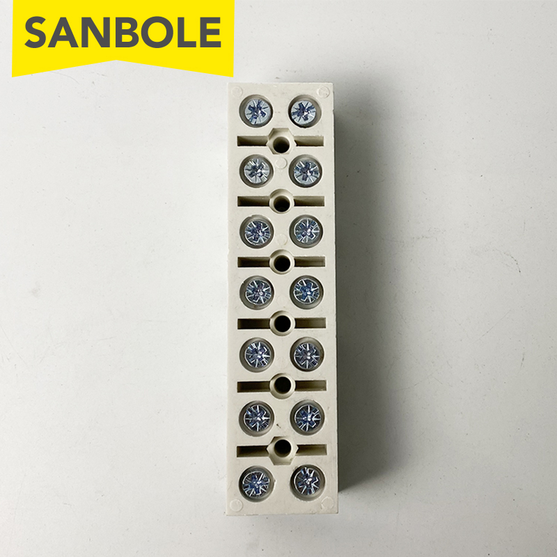 10pcs 80A/7P Terminal blocks F - Screw Terminal Block recension och pris