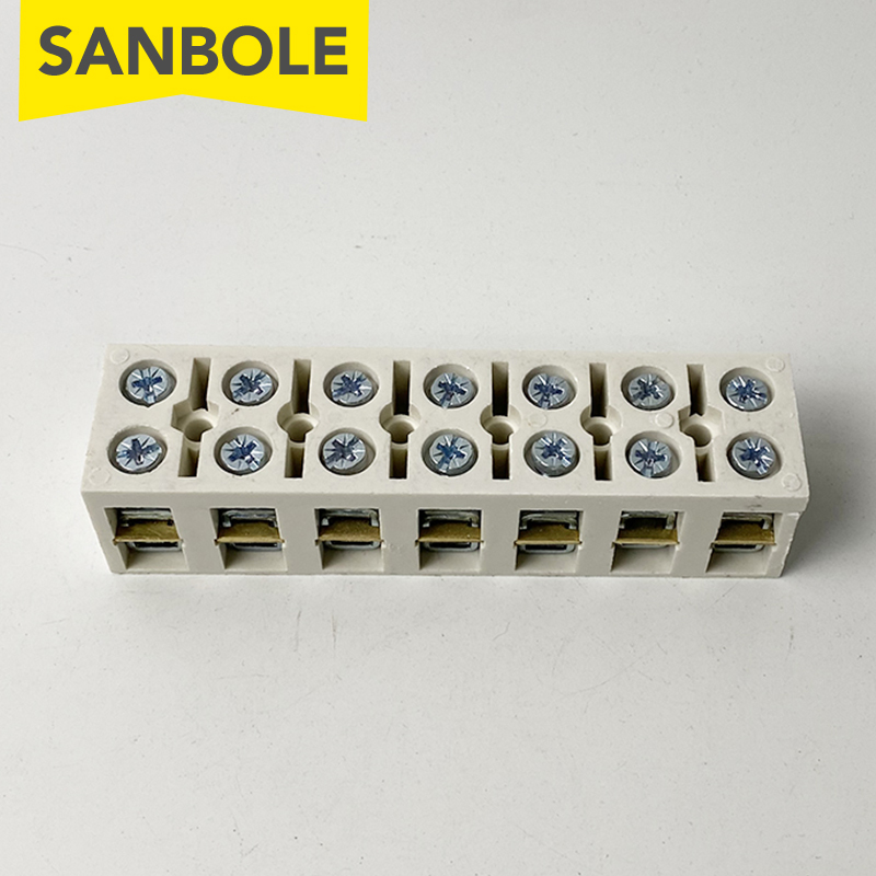 10pcs 80A/7P Terminal blocks F - Screw Terminal Block recension och pris