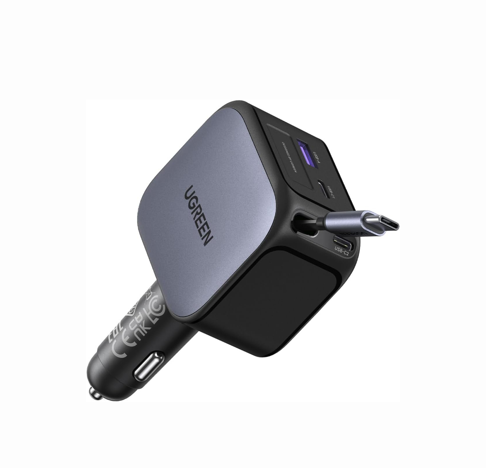 UGREEN 145W 3C1A Retractable C - Usb C Cable recension och pris