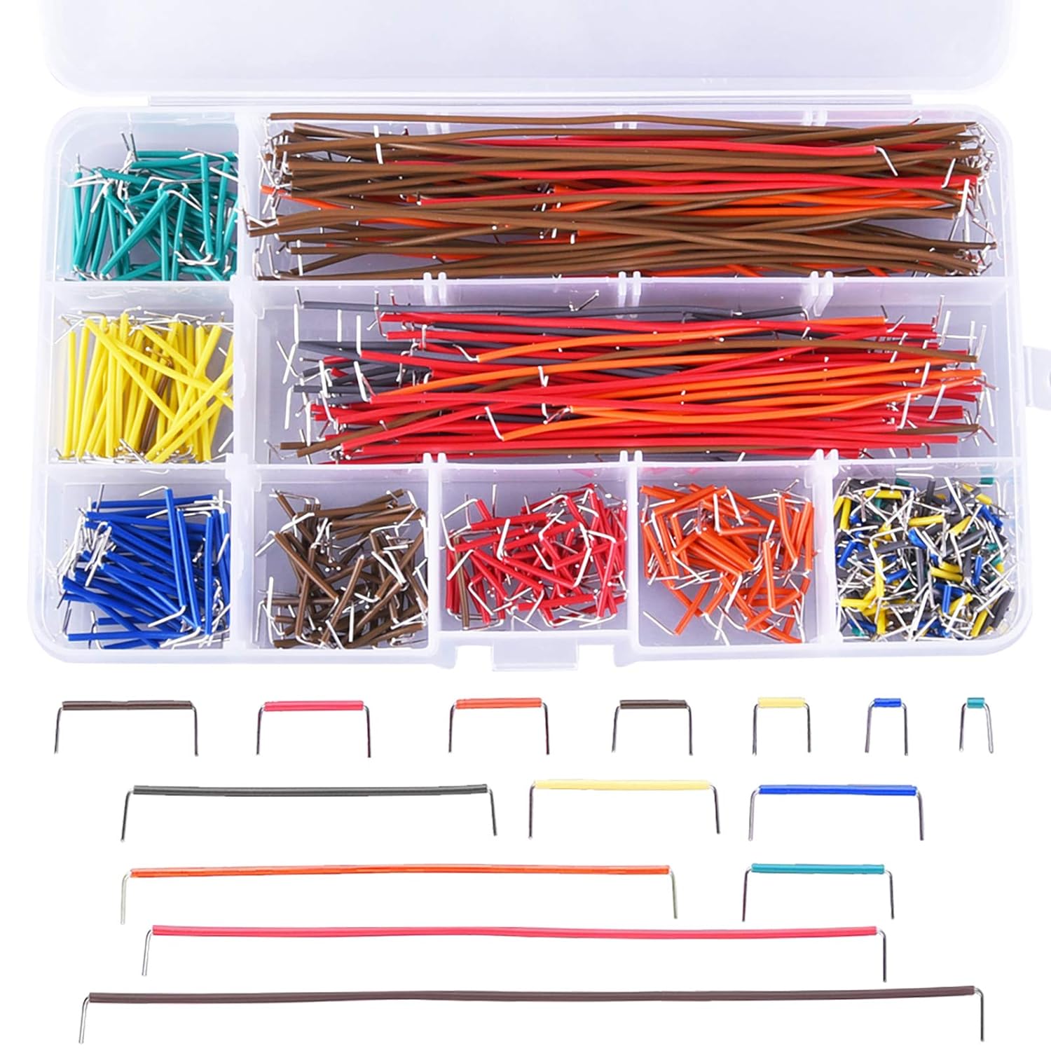 560 Pieces Jumper Wire Kit 14  - Breadboard 400 Point recension och pris