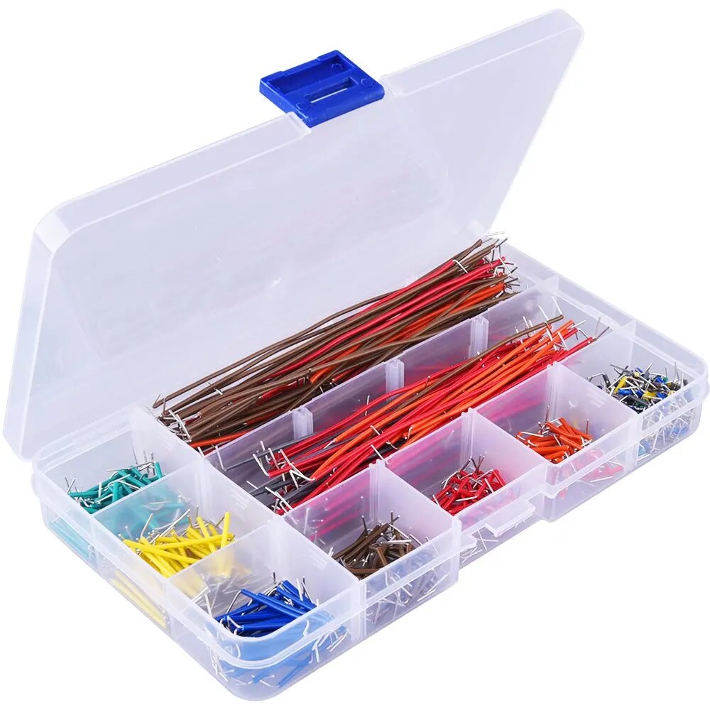 560 Pieces Jumper Wire Kit 14  - Breadboard 400 Point recension och pris