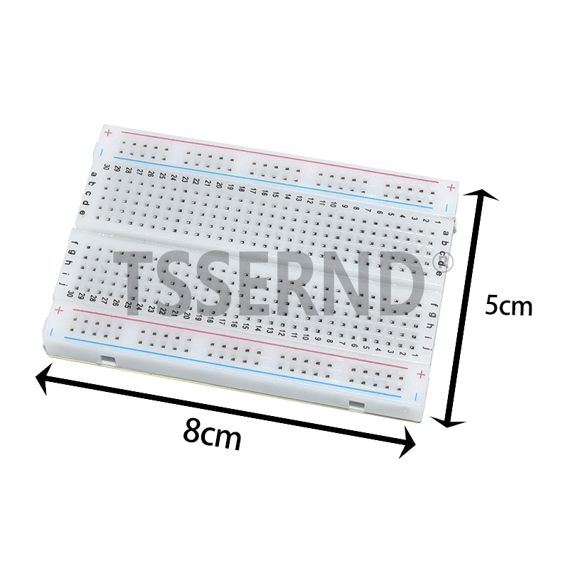 400 Tie Points Solderless PCB  - Breadboard 400 Point recension och pris
