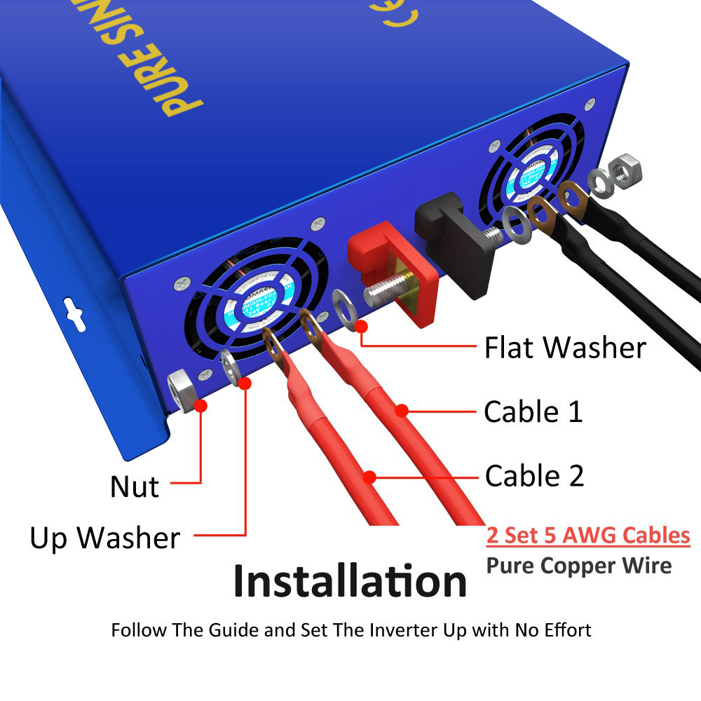 2026 Hot Sale WZRELB 3000W Car - Dc Dc Converter recension och pris