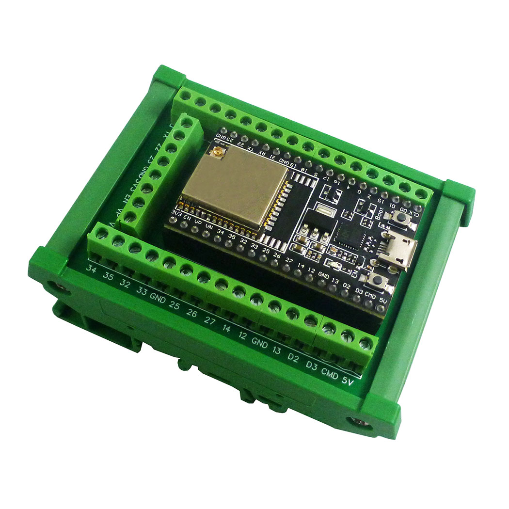 ESP32 DIN Rail Mount Screw Ter - Screw Terminal Block recension och pris