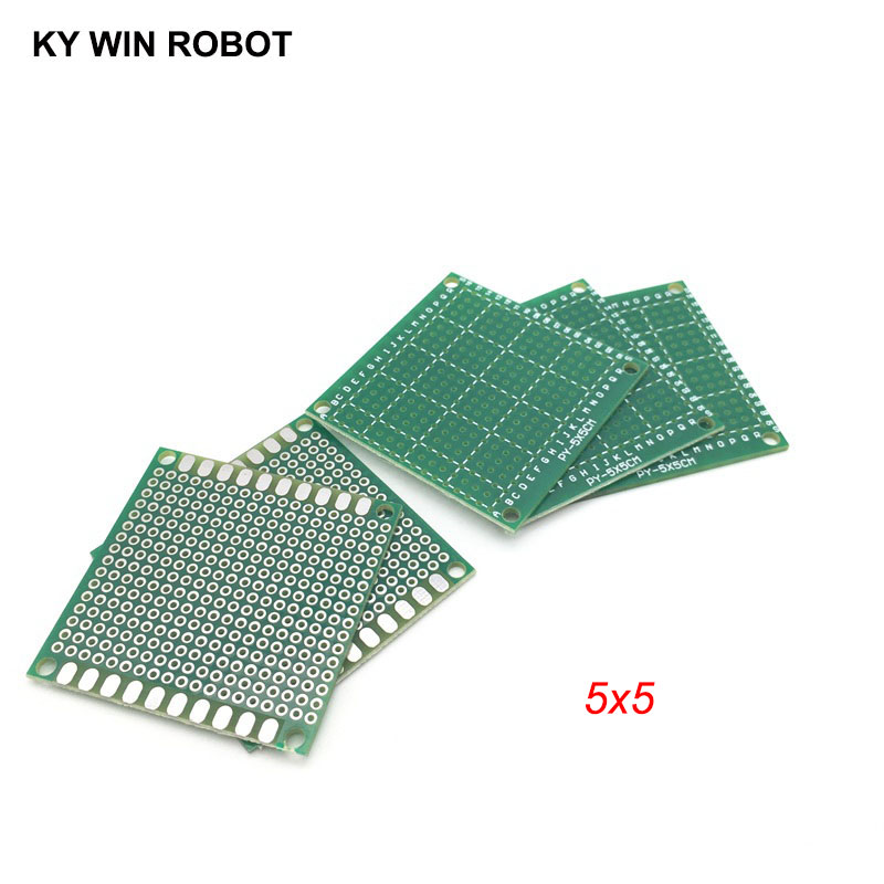 5pcs 5x5cm 50x50 mm Single Sid - Pcb Prototyping Board recension och pris