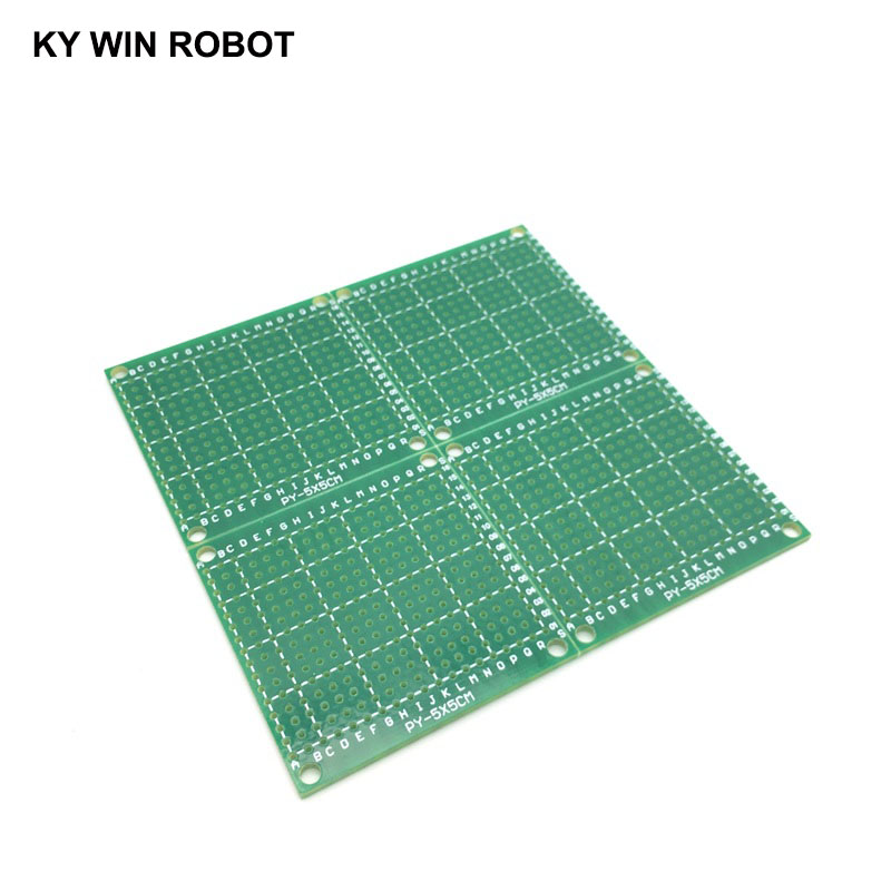 5pcs 5x5cm 50x50 mm Single Sid - Pcb Prototyping Board recension och pris