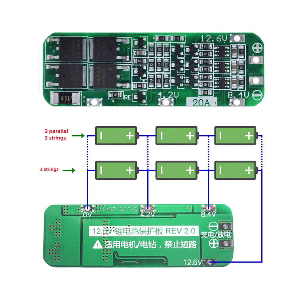 3S 20A Li-ion Lithium Battery  - Li Ion Charger Module recension och pris